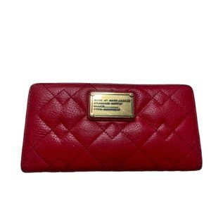 Marc Jacobs Red Leather Wallet